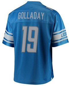 Kenny Golladay Detroit Lions Nfl Pro Line Team Color Player Jersey - Blue - Robokeg