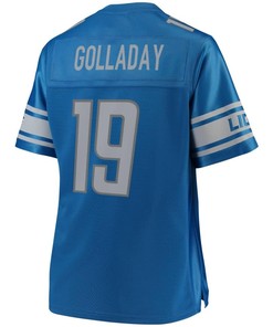 Kenny Golladay Detroit Lions Nfl Pro Line Womens Team Color Player Jersey - Blue - Robokeg