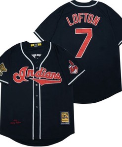 Kenny Lofton #7 2020 Mlb Black Jersey - Robokeg