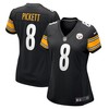 Kenny Pickett Pittsburgh Steelers Womens 2022 Nfl Draft First Round Pick Game Jersey - Black - Robokeg