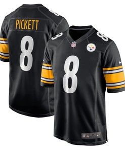 Kenny Pickett Pittsburgh Steelers Youth 2022 Nfl Draft First Round Pick Game Jersey - Black - Robokeg