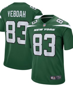 Kenny Yeboah New York Jets Team Game Jersey - Gotham Green Nfl - Robokeg