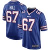 Kent Hull Buffalo Bills Nike Game Retired Player Jersey - Royal - Robokeg