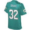 Kenyan Drake Miami Dolphins Nfl Pro Line Womens Player Jersey - Aqua - Robokeg