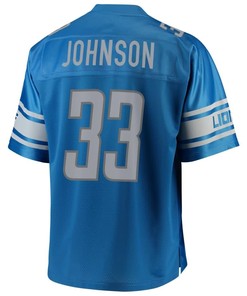 Kerryon Johnson Detroit Lions Nfl Pro Line Youth Player Jersey - Blue - Robokeg