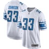 Kerryon Johnson Detroit Lions Nike Game Jersey - White - Robokeg