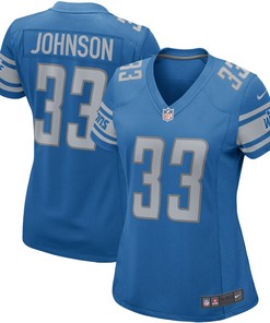 Kerryon Johnson Detroit Lions Nike Womens Game Jersey - Blue - Robokeg