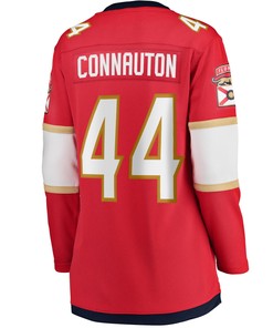Kevin Connauton Florida Panthers Women's Home Breakaway Player Jersey - Red Jersey - Robokeg