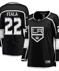 Kevin Fiala Los Angeles Kings Fanatics Branded Womens Home Breakaway Player Jersey - Black Nhl - Robokeg