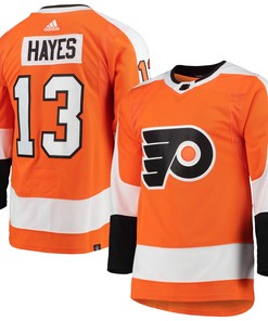 Kevin Hayes Philadelphia Flyers Adidas Home Primegreen Authentic Pro Player Jersey - Orange Nhl - Robokeg