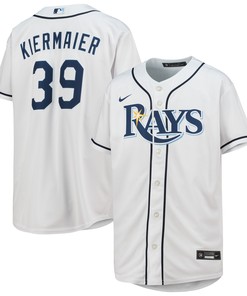 Kevin Kiermaier Tampa Bay Rays Home Replica Player Jersey - White Mlb - Robokeg