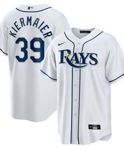 Kevin Kiermaier Tampa Bay Rays Home Replica Player Name Jersey - White Mlb - Robokeg