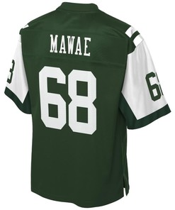 Kevin Mawae New York Jets Nfl Pro Line Retired Player Jersey - Green - Robokeg