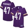 Kevin Mcdermott Minnesota Vikings Nfl Pro Line Womens Team Color Jersey - Purple - Robokeg