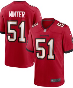 Kevin Minter Tampa Bay Buccaneers Game Jersey - Red Nfl - Robokeg