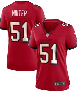 Kevin Minter Tampa Bay Buccaneers Womens Game Jersey - Red Nfl - Robokeg