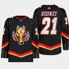 Kevin Rooney 21 Calgary Flames Black Jersey 2022-23 Blasty Alternate Primegreen - Robokeg