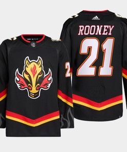 Kevin Rooney 21 Calgary Flames Black Jersey 2022-23 Blasty Alternate Primegreen - Robokeg