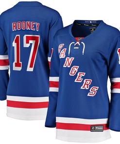 Kevin Rooney New York Rangers Fanatics Branded Womens 2017/18 Home Breakaway Jersey - Blue Nhl - Robokeg