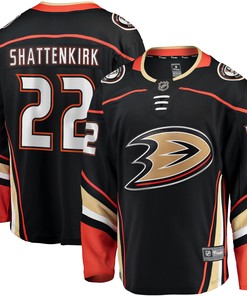Kevin Shattenkirk Anaheim Ducks Fanatics Branded Home Breakaway Jersey - Black Nhl - Robokeg