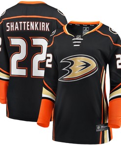 Kevin Shattenkirk Anaheim Ducks Fanatics Branded Womens Home Breakaway Jersey - Black Nhl - Robokeg