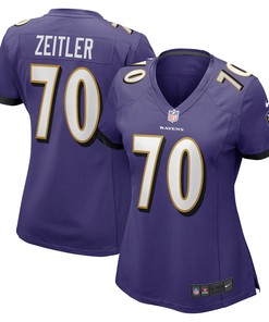 Kevin Zeitler Baltimore Ravens Womens Game Jersey - Purple Nfl - Robokeg