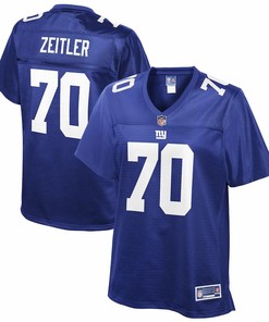 Kevin Zeitler New York Giants Nfl Pro Line Womens Team Player Jersey - Royal - Robokeg