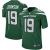 Keyshawn Johnson New York Jets Game Retired Player Jersey - Gotham Green Nfl - Robokeg