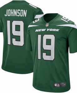 Keyshawn Johnson New York Jets Nike Game Retired Player Jersey - Gotham Green - Robokeg