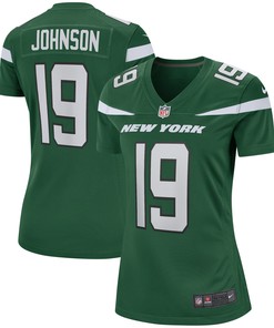 Keyshawn Johnson New York Jets Womens Game Retired Player Jersey - Gotham Green Nfl - Robokeg