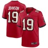 Keyshawn Johnson Tampa Bay Buccaneers Game Retired Player Jersey - Red Nfl - Robokeg