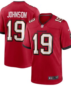 Keyshawn Johnson Tampa Bay Buccaneers Game Retired Player Jersey - Red Nfl - Robokeg
