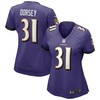 Khalil Dorsey Baltimore Ravens Womens Game Jersey - Purple Nfl - Robokeg