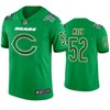 Khalil Mack Chicago Bears #52 Jersey St. Patricks Day Kelly Green Lucky - Men - Robokeg