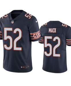 Khalil Mack Chicago Bears Navy Vapor Limited Jersey - Robokeg