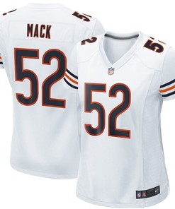 Khalil Mack Chicago Bears Nike Womens Player Game Jersey - White - Robokeg