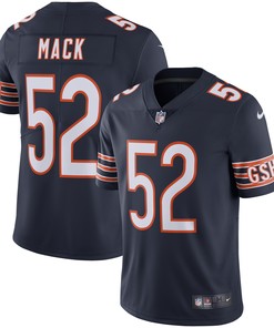 Khalil Mack Chicago Bears Vapor Limited Jersey Navy Nfl - Robokeg