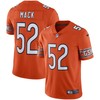 Khalil Mack Chicago Bears Vapor Limited Jersey Orange Nfl - Robokeg