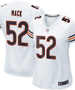 Khalil Mack Chicago Bears Womens Player Game Jersey - White Nfl - Robokeg