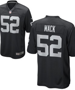Khalil Mack Las Vegas Raiders Nike Game Jersey - Black - Robokeg
