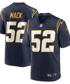 Khalil Mack Los Angeles Chargers Alternate Game Jersey Navy Nfl - Robokeg