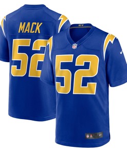 Khalil Mack Los Angeles Chargers Alternate Game Jersey - Royal Nfl - Robokeg