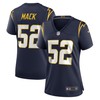 Khalil Mack Los Angeles Chargers Womens Alternate Game Jersey Navy Nfl - Robokeg