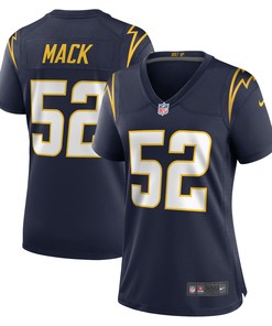 Khalil Mack Los Angeles Chargers Womens Alternate Game Jersey Navy Nfl - Robokeg