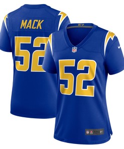 Khalil Mack Los Angeles Chargers Womens Alternate Game Jersey - Royal Nfl - Robokeg