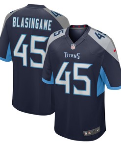 Khari Blasingame Tennessee Titans Team Game Jersey - Navy Nfl - Robokeg