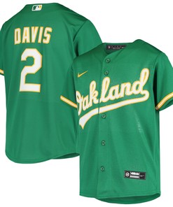 Khris Davis Oakland Athletics Alternate Replica Jersey - Green Mlb - Robokeg