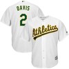 Khris Davis Oakland Athletics Home Official Cool Base Player Jersey - White - Robokeg