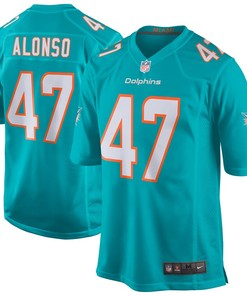 Kiko Alonso Miami Dolphins Nike New 2018 Game Jersey - Aqua - Robokeg