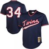 Kirby Puckett Minnesota Twins Mitchell & Ness 1985 Authentic Cooperstown Collection Mesh Batting Practice Jersey - Navy Mlb - Robokeg